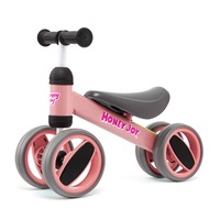Costway Balance Bike Toddler Ride On Toys Kids Bicycle No Pedal Birthday Gift, Pink