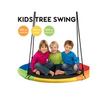 Costway Giant Tree Swing - 100cm / Rainbow / Yard Play Equipment