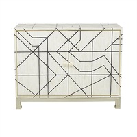 Zohi Interiors Pali Abstract Cabinet