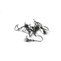 100 X Bullet Jig Heads Fishing Lures Soft Plastics Bream Gulp Shrimp 1/8 Oz 3.5G