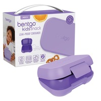 Bentgo Kid's Snack Chill Leak-Proof Bento Food Container School Picnic Purple