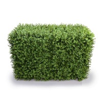 Portable Pittosporum Artificial Hedge UV Resistant 1m long x 50cm high