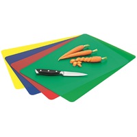 Avanti Colour Coded Polypropylene Chopping Mats - Set Of 4