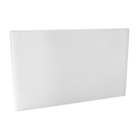 Large White Plastic Cutting Chopping Board 530 x 325 x 20mm