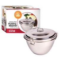 Daily Bake Stainless Steel Pudding Steamer 2litre