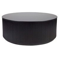 Nomad Round Coffee Table - Black