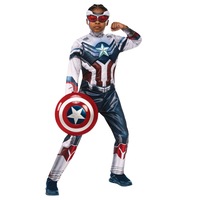 Captain America Deluxe Costume for Kids - Marvel Falcon & the Winter Soldier