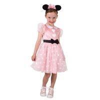 Minnie Mouse Pink Premium Costume for Toddlers & Kids - Disney Mickey Mouse