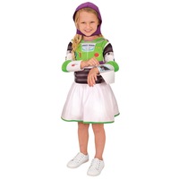 Buzz Lightyear Dress Costume for Toddlers - Disney Pixar Toy Story 4