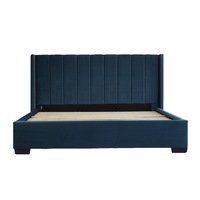 Bed Frame (Super King, King, Queen, Double) - Mayfair Blue Velvet