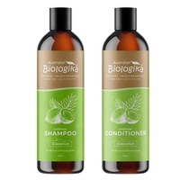Biologika Coconut Shampoo/Conditioner Bundle Pack 500ML - All Hair Types
