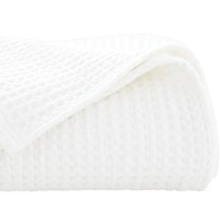 Sheridan Outlet Cotton Jumbo Waffle Blanket White