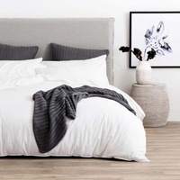 Sheridan Washed Linen Cotton Quilt Cover Set White