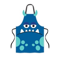 Ambrosia Kids Cotton Apron Monster 47X60cm 100% Cotton