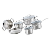 Baccarat iconiX Stainless Steel 6 Piece Cookware Set 14X9cm