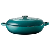 Baccarat Le Connoisseur Round French Saute Pan Teal 31X6.7cm
