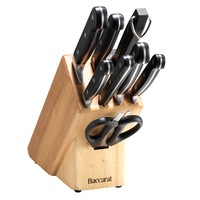 Baccarat Sabre 9 Piece Knife Block 43.5X13.5X22.5cm