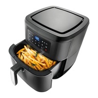 Baccarat The Healthy Fry 9L Air Fryer 32.7X38.3X35.2cm Black