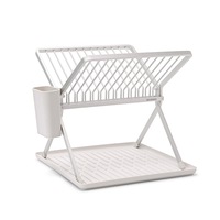 Brabantia Foldable Dish Drying Rack Compact - Grey