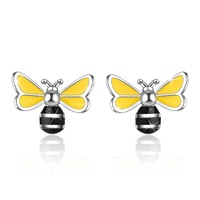 Freedom Bee Stud Earrings