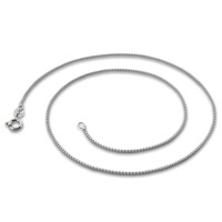 Solid 925 Sterling Silver Box Chain 40cm