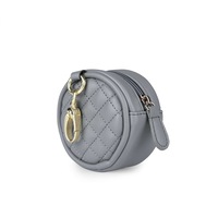 Pacifier Case with Clip ?C Pacifier Charm Pod Includes Clasp to Easily Attach to a Diaper Bag or Purse, Grey