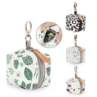 Pacifier Case Bag - Pacifier Holder with Clip for Diaper Bag Stroller Purse Charm