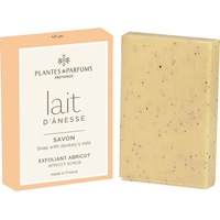 Plantes & Parfums Apricot Body Scrub Soap with Donkey's Milk 100g