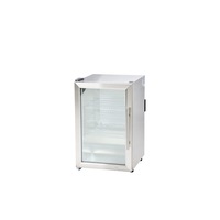 Crossray Stainless Steel Single Fridge - 63L