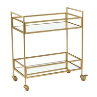 Parisian Drinks Trolley in Gold