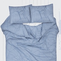100 % Cotton Doona Cover with Extra Standard Pillow Covers - Ariana Denim