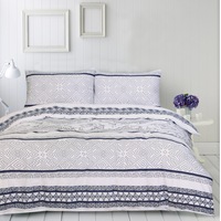 100 % Cotton Duvet Cover Set with Extra Standard Pillow Covers - New Hampton