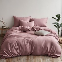 Doona Cover - Royale Cotton Dusky Pink