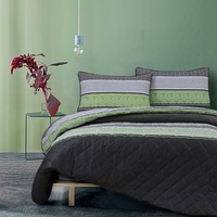 Topaz Green Cotton Blanket