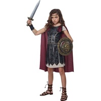 Fearless Gladiator Child Green Roman Costume