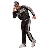 Rap Idol Public Enermy Rapper Tracksuit Adult Costume