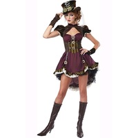 Steampunk Girl Adult 19th Century Western Victorian Costume