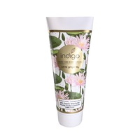 Organic Shea Butter Hand & Body Cream in White Ginger Lily 100ml - Lily Pattern