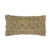 Glenelg Cushion 30x60cm Flax
