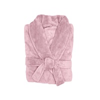 Microplush Soft Bathrobe - Blush Pink