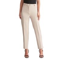 LIZ JORDAN - Womens - Pants / Trousers - Summer - Brown - Atmosphere - Mid Rise - Stretch Elastane - Casual Fashion - Office Wear - Work Clothes