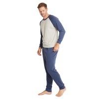 RIVERS - Mens Pyjamas / Pjs - Sleep Long Sleeve French Terry Pj Set