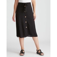 RIVERS - Womens Skirts - Button Front Maxi Skirt