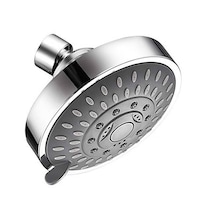 Catzon 4 Inch Bathroom High Pressure Shower Head 5 Modes Adjustable Ball Joint