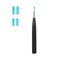 Catzon Ear Wax Removal Tool HD Cleaner with Camera and LED Lights for Teens Adults-Black