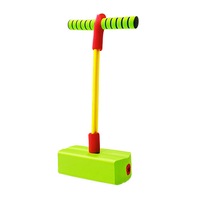 Catzon Foam Pogo Jumper for Kids Toys for 3-12 Year Old Boys Pogo Stick Toys Birthday Xmas Gifts-Green