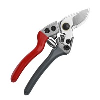 Catzon Garden Pruning Shears,Professional Garden Scissors Garden Clippers,Garden Tools -Red Grey