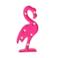 Catzon Luau Party Decorations Flamingos Lights Tropical Hawaiian Themed Party Supplies Birthday Decor for Wall Table Desk Centerpieces