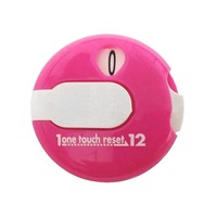 Catzon Mini Golf Stroke Counter Scoring Keeper up to 12 Shot Score for Golf Accessories-Pink