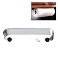 Catzon Stainless Steel Paper Towel Holder Under Cabinet Paper Towel Holder -Silver